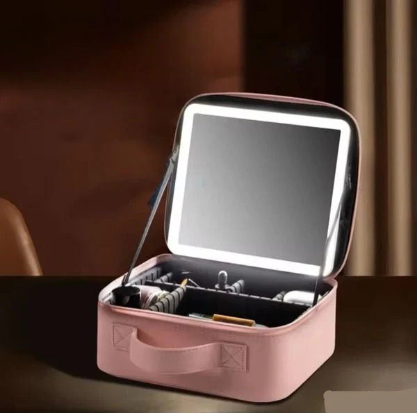 Sac organisateur de Maquillage avec Miroir éclairé (Vide)